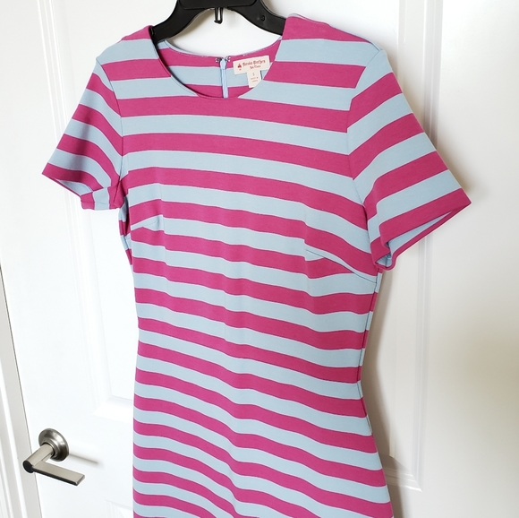 Brooks Brothers Red Fleece Striped A-Line Dress Sz S - Picture 5 of 9
